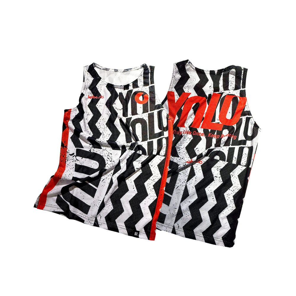 Yolo White Sleeveless